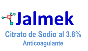 Anticoagulante, citrato de sodio al 3.8% p/V Cat. SA515 JALMEK