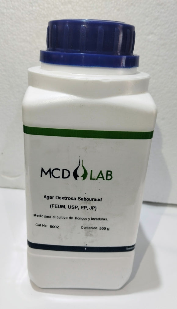 Agar Dextrosa Sabouraud 500 g MCD LAB cat 6002