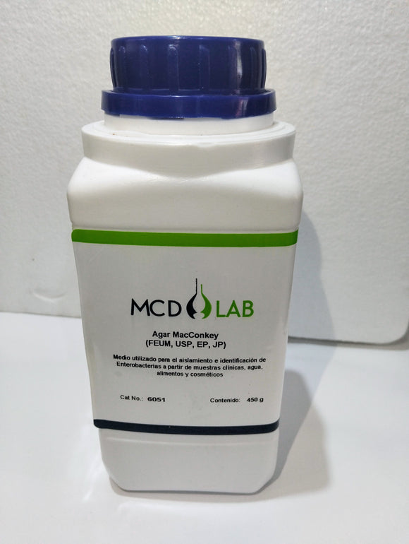 Agar MacConkey 450 g cat 6051 MCD LAB