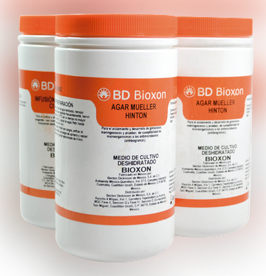 Bioxon Agar Mueller Hinton 450gr BD Bioxon 211667 – Productos de Laboratorio