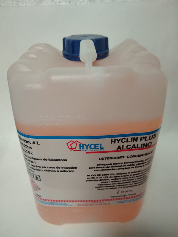 Hyclin plus alcalino detergente Líquido HYCEL