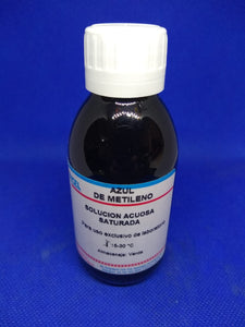 Azul de metileno solución saturada acuosa HYCEL, Cat. 782