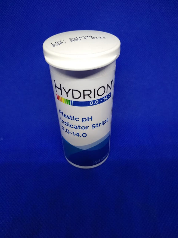 Tiras de reactivas de pH (0 - 14) HYDRION - 9800