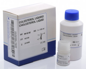 Colesterol líquido 1 x 100 mL + STD, Cat 995282 QCA